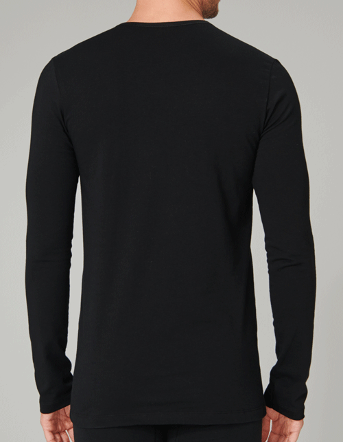 Schiesser lange mouw T-shirt achterkant