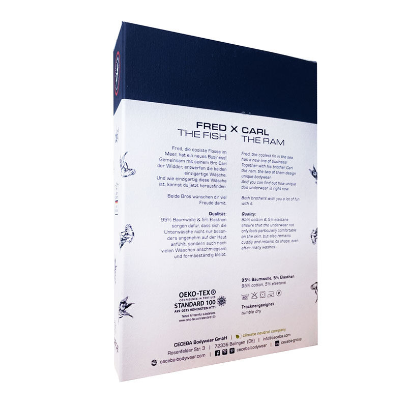 A Fish named Fred Boxershorts 2-pack Tropisch