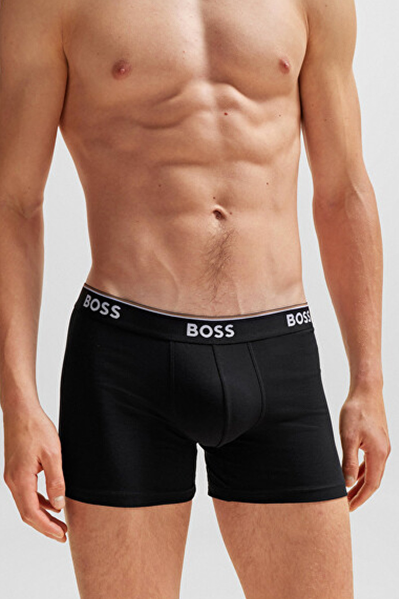 Hugo Boss boxershorts Power 3-Pack zwart