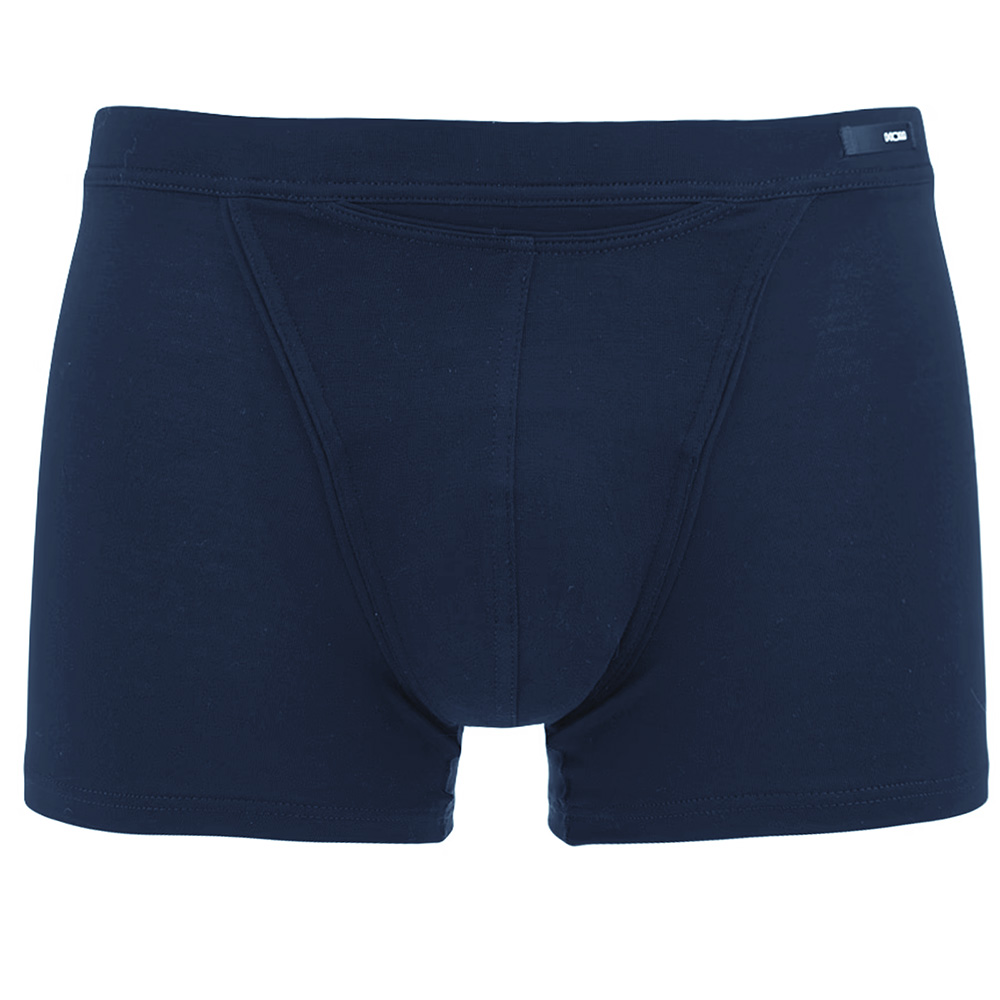 Hom Tencel soft Ho1 short blauw 