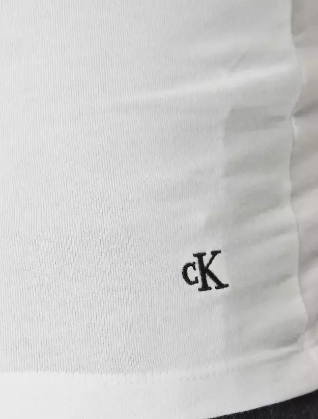 Calvin Klein hemden / tanks cotton stretch 3-pack wit