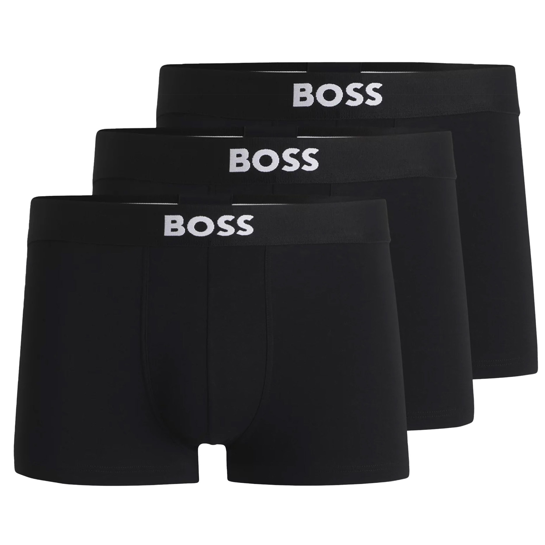 Boss ONE boxershorts 3-pack zwart 