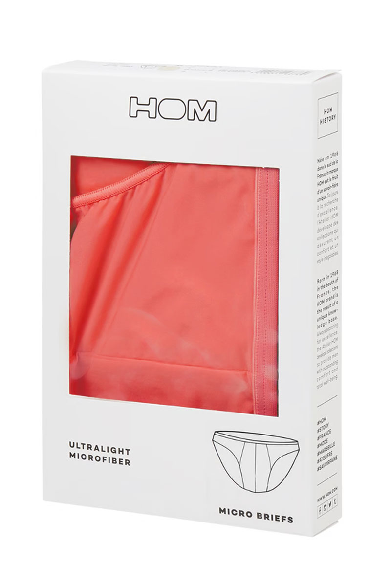 Hom micro slip Plumes rood