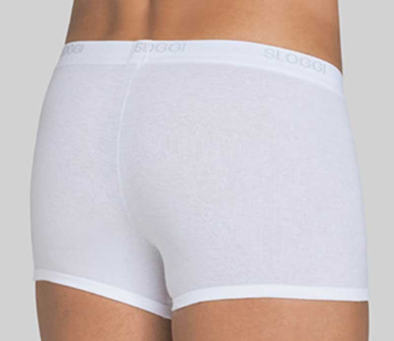 Sloggi Basic short Men wit achterkant