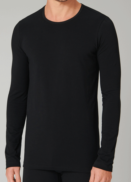 Schiesser lange mouw T-shirt voorkant