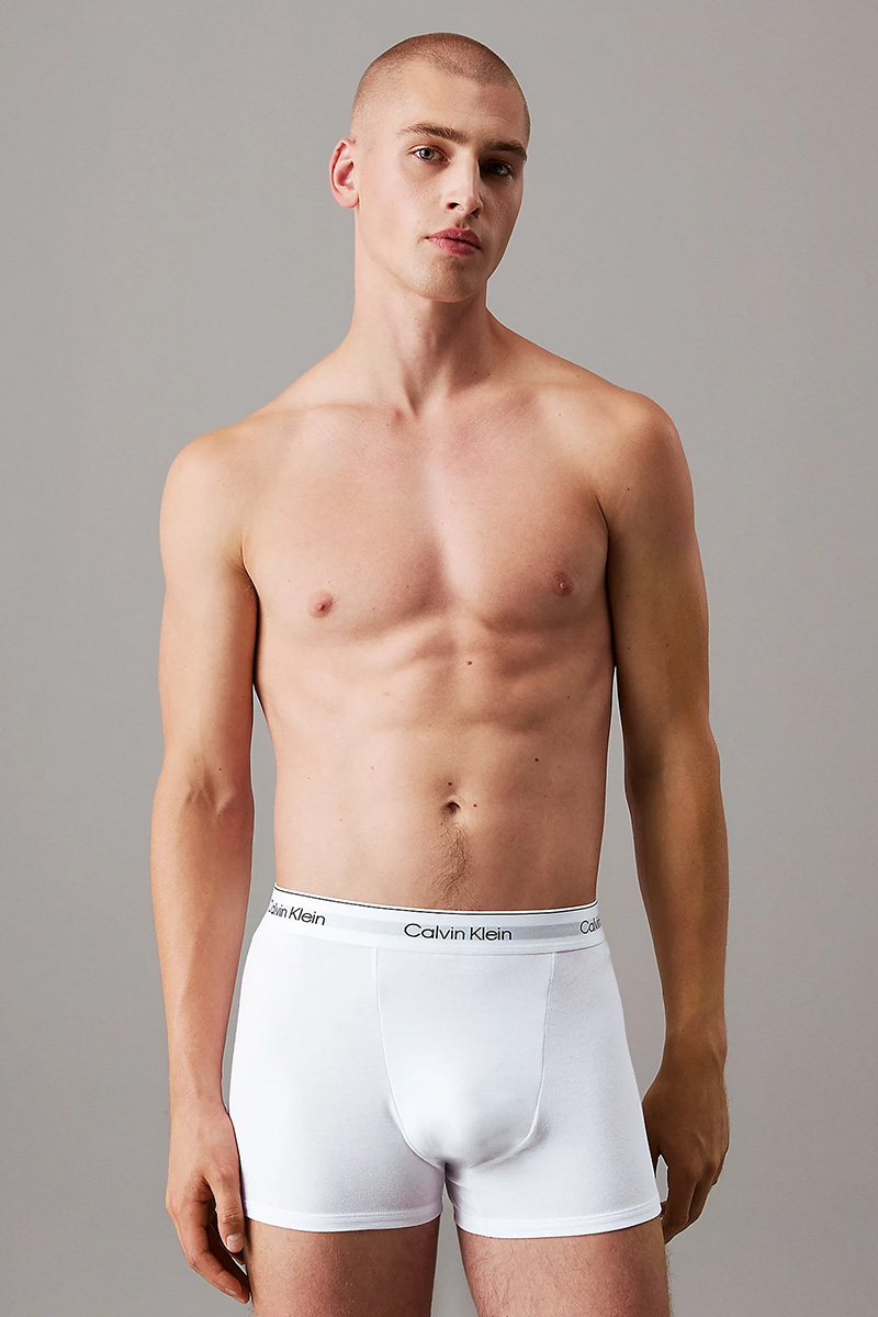 Calvin Klein Icon boxershort 3-pack trunk wit 