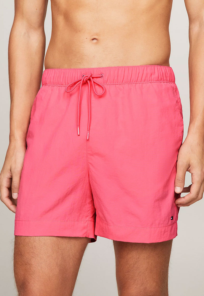 Tommy Hilfiger zwemshort mini flag roze