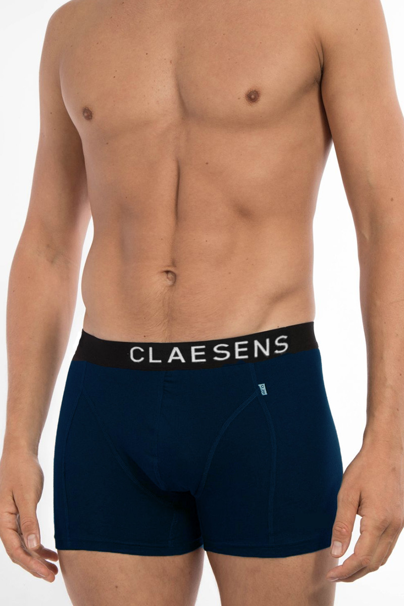 Claesens Boxershort Boston 3-Pack blauw