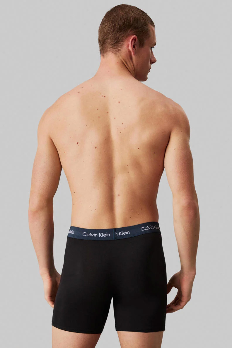 Calvin Klein Boxershort long 5-pack zwart 