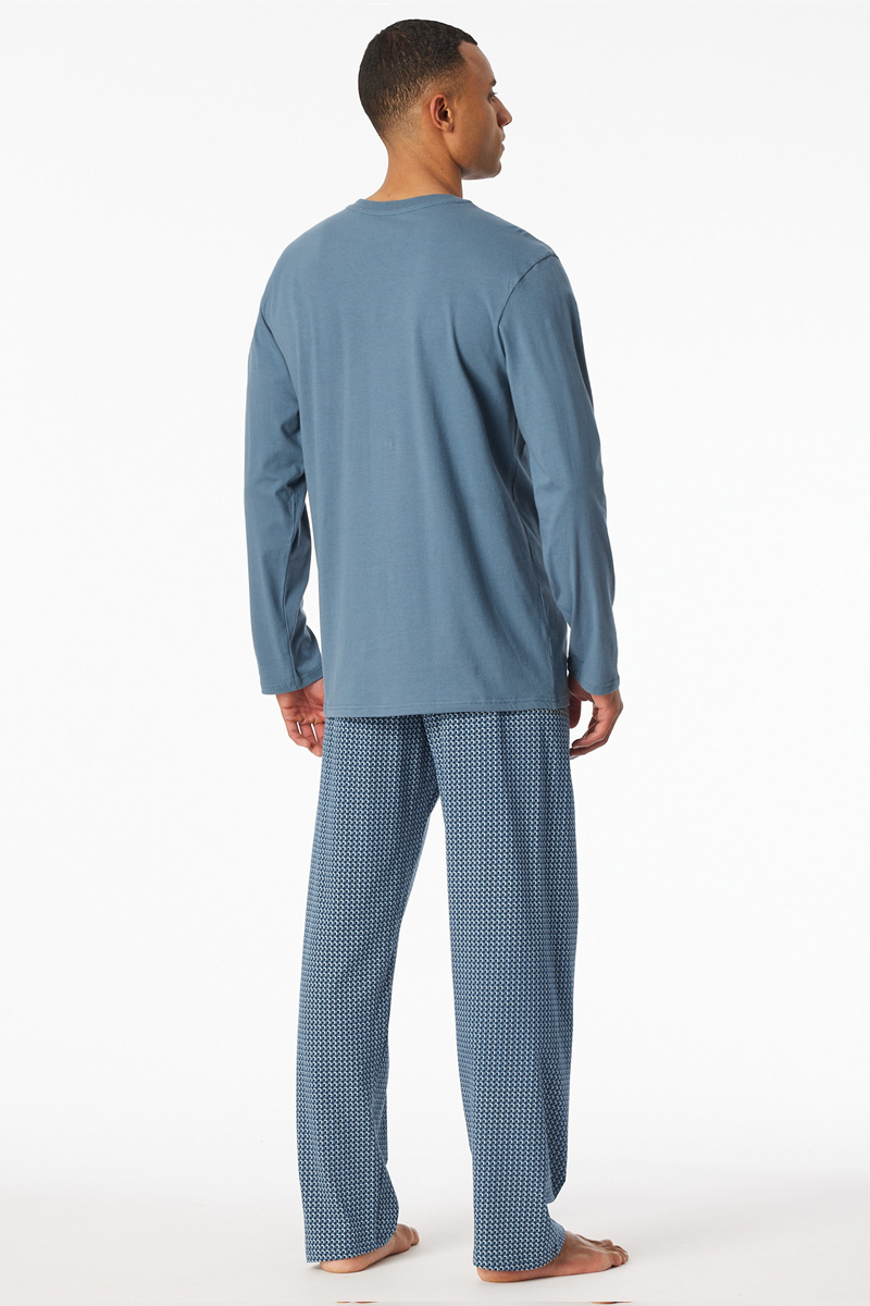 Schiesser Pyjama petrol 