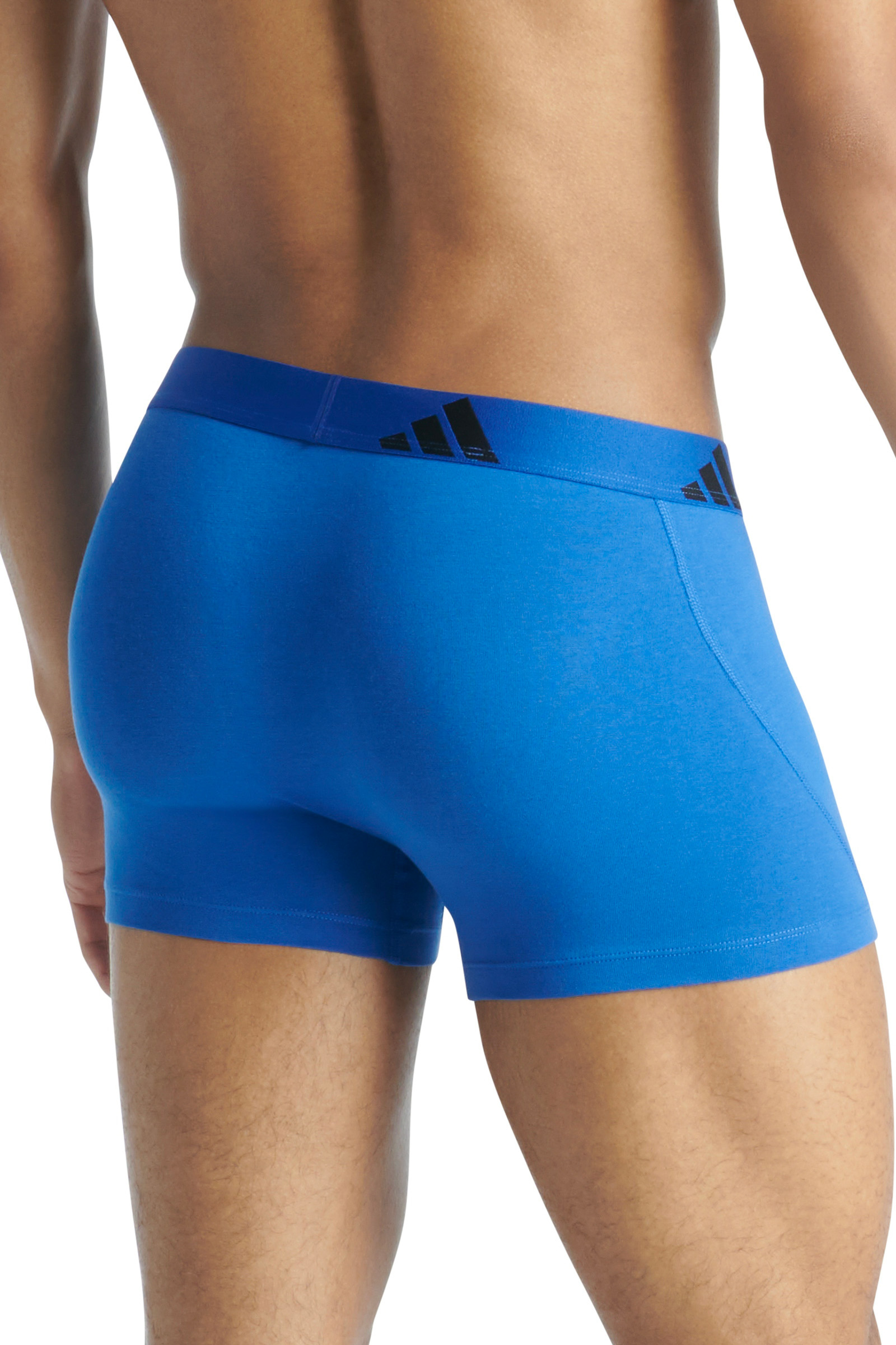 Adidas Boxershorts 3-pack flex cotton blauw groen