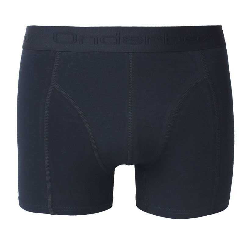 Onderbox boxershorts zwart 2-pack enkel