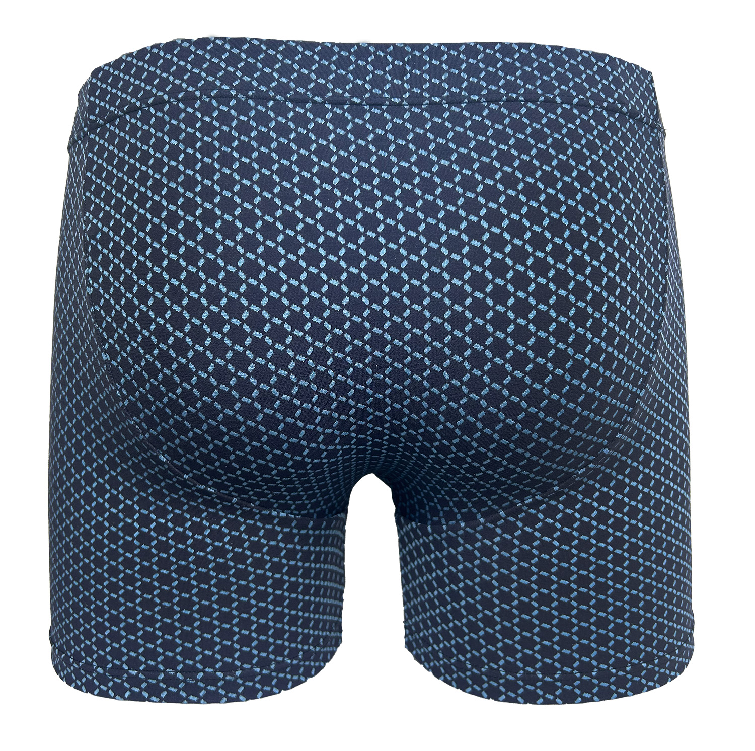 Set Boxershort microfiber steel blauw