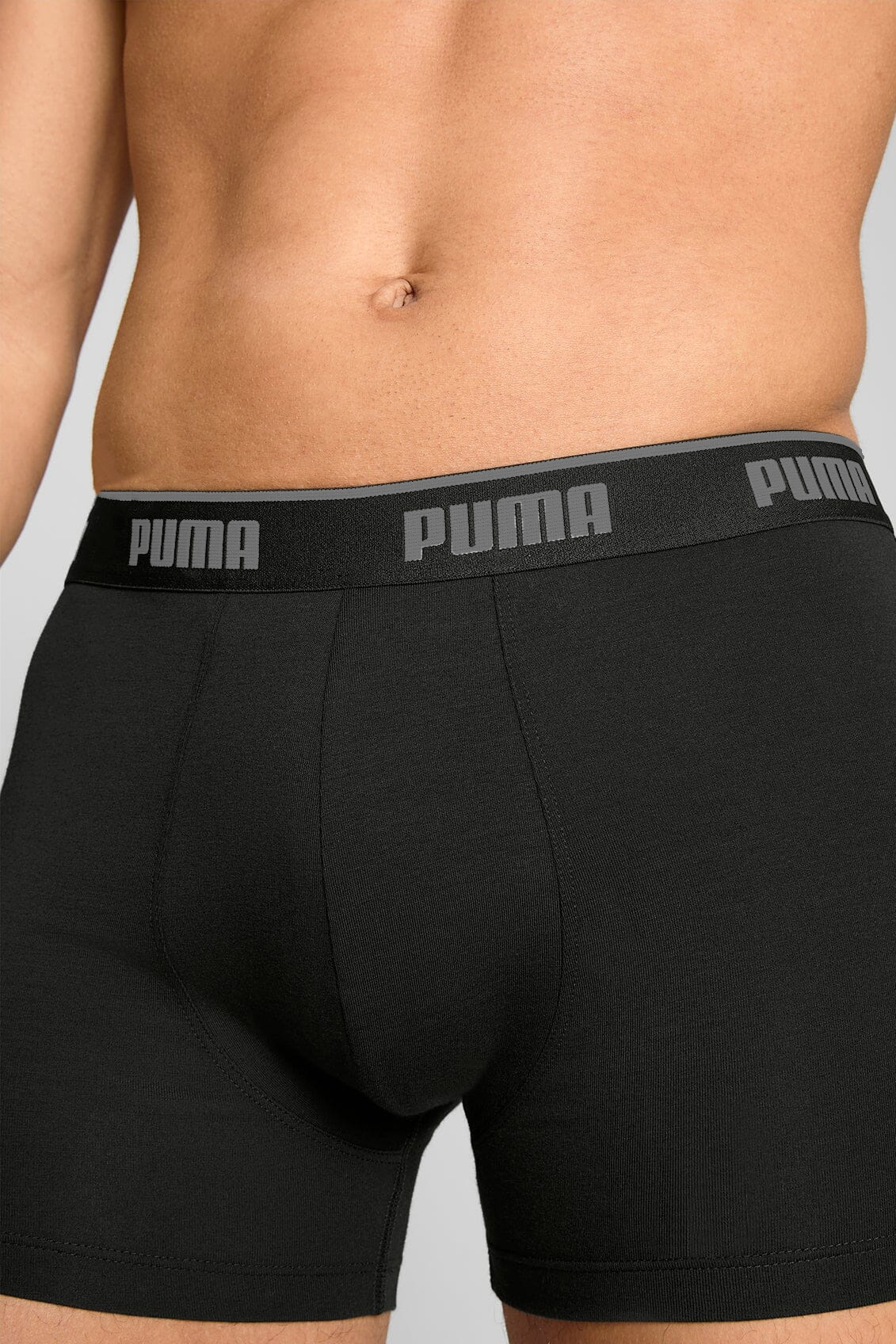 Puma Boxershorts 6-pack grijs-zwart 