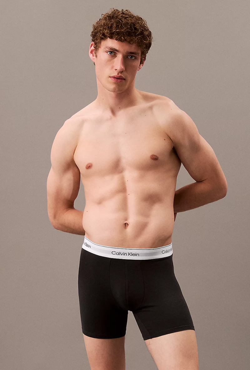 Calvin Klein Icon boxershort lang 3-pack zwart 
