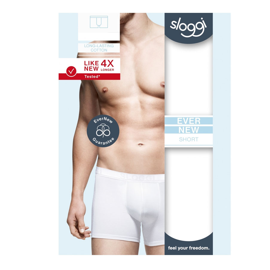 Sloggi short wit Evernew verpakking