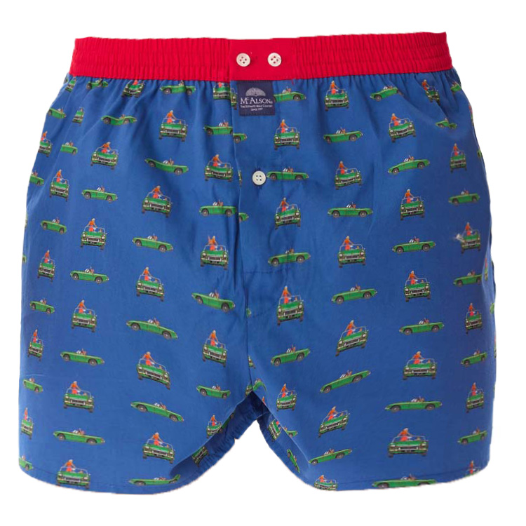 McAlson boxer Convertible blauw 