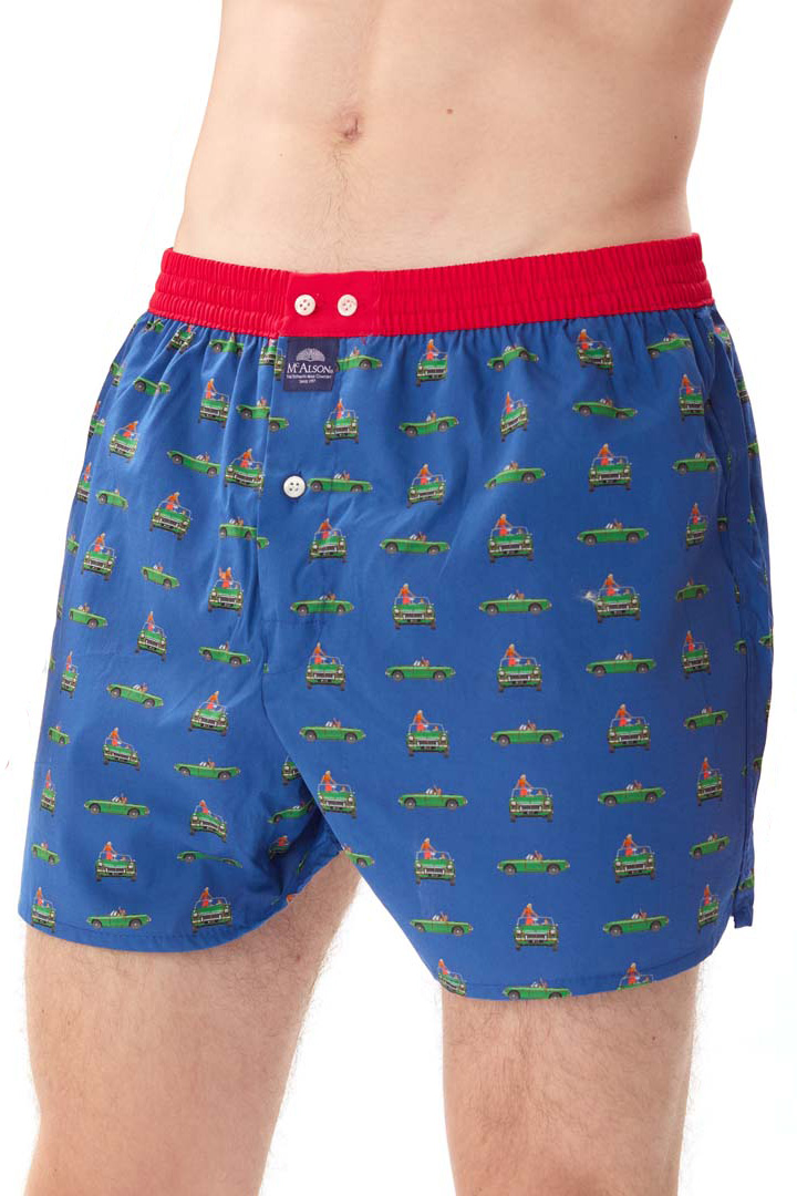 McAlson boxer Convertible blauw 