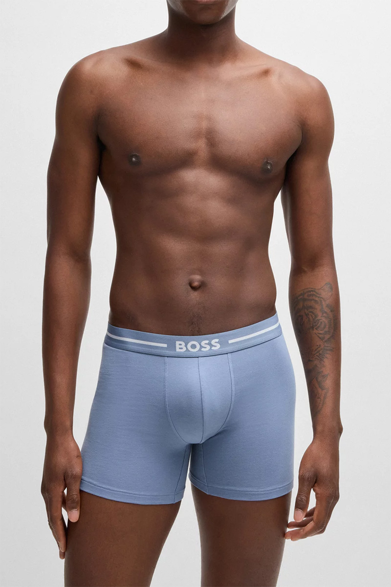 Hugo Boss Bold boxershorts 3-pack blauw