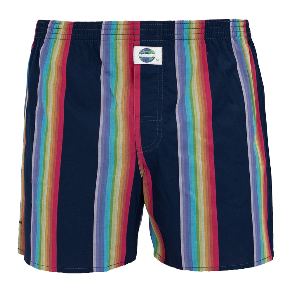 Deal Boxer donkerblauw met streep