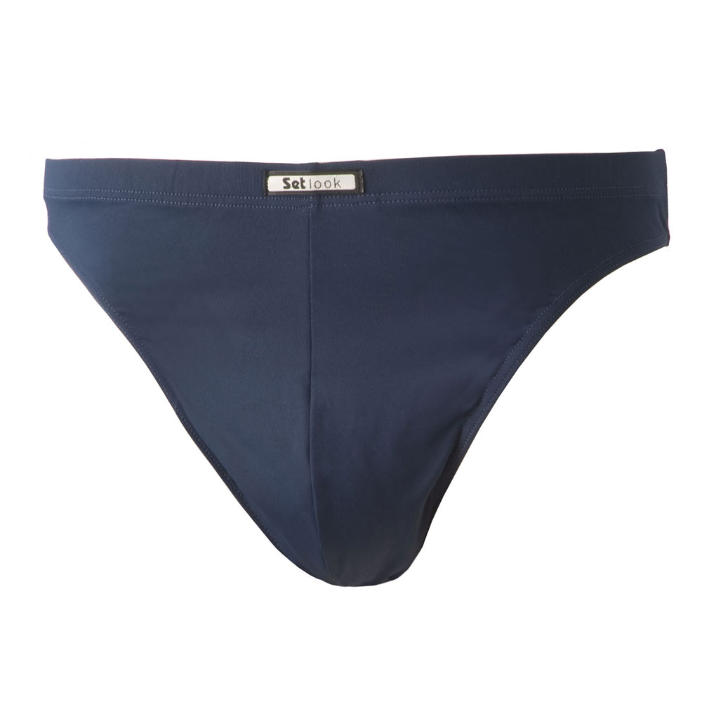 Set Herenstring microfiber blauw