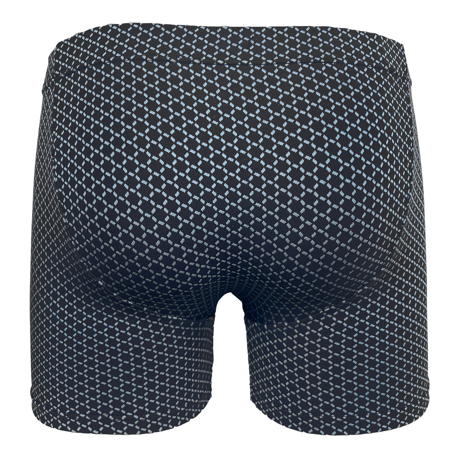 Set Boxershort microfiber steel zwart