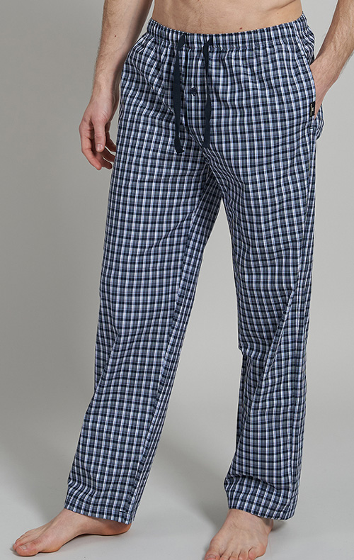 Gotzburg pyjamabroek blauw voorkant
