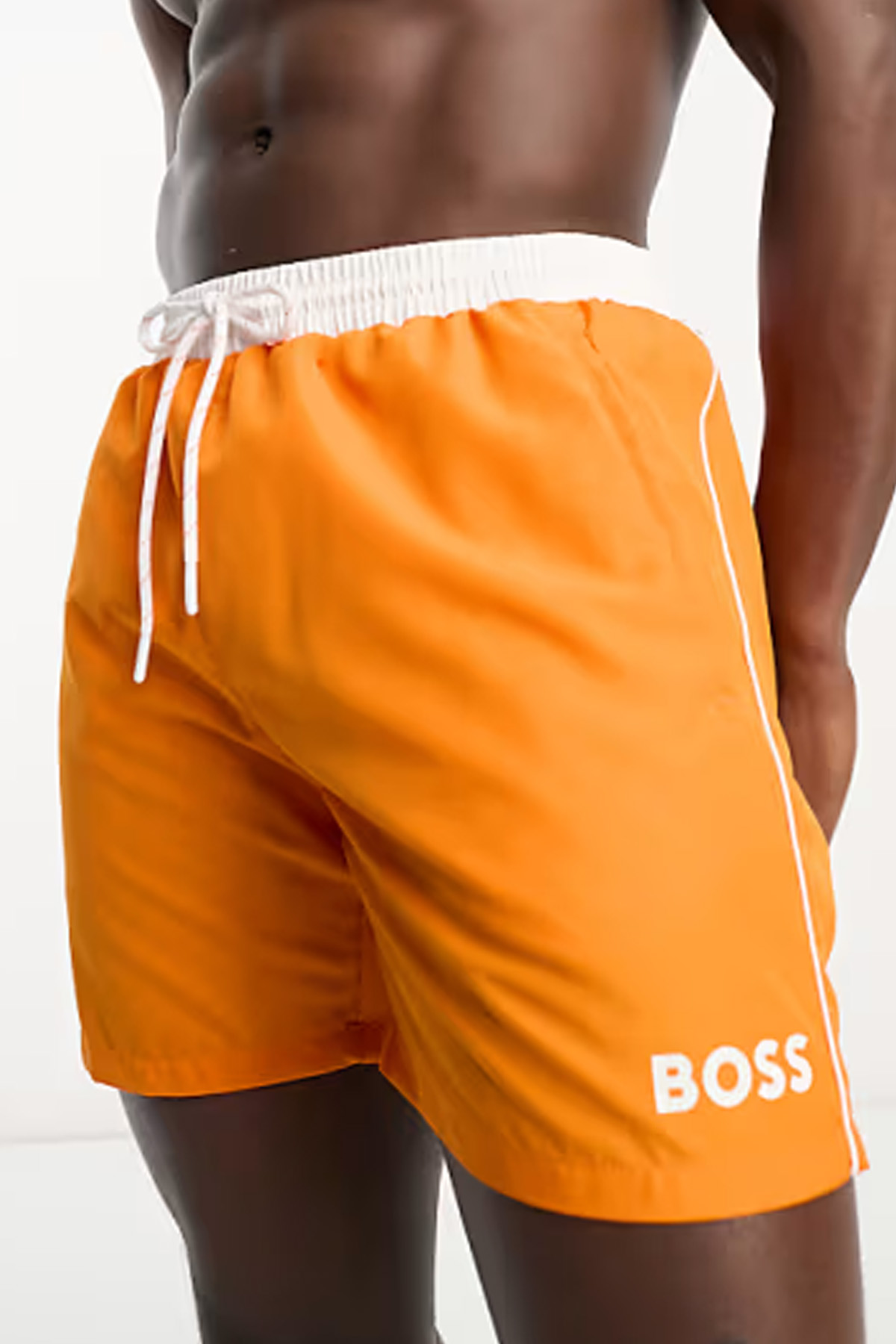 Hugo Boss Starfish zwemshort oranje
