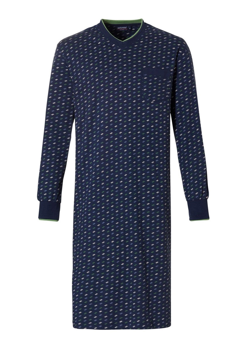 Pastunette Nachthemd met V-hals blauw