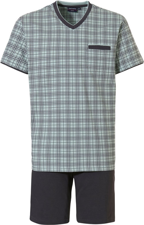 Pastunette shortama voorkant ruit