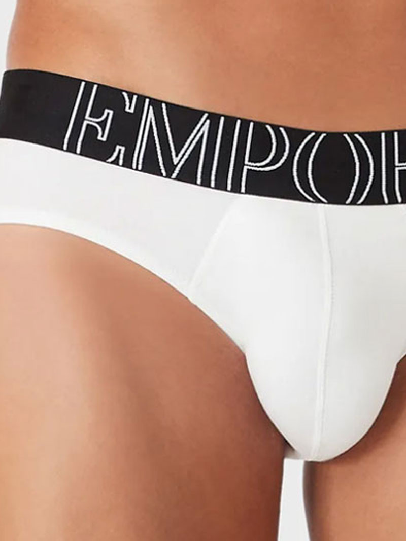 Armani Big Eagle slip wit