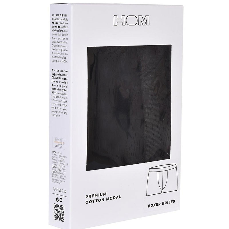 Hom boxershort Classic modal zwart